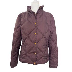 Day Birger set Mikkelsen Goose Down Quilted Puffer Coat Size Large Mauve